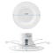 Luxrite 5/6 Inch LED Recessed Can Light 5CCT 2700K-5000K 17W 1500LM Dimmable Wet Rated ETL Listed, 4PK LR23799-4PK - alternate 4